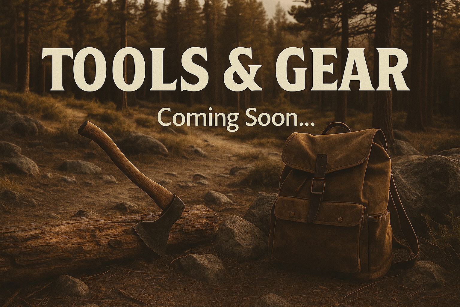 Tools & Gear Coming Soon